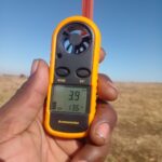 Wind Reading on Site